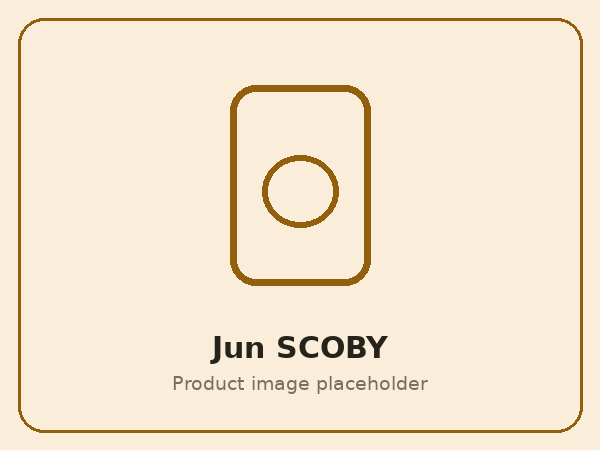 Jun SCOBY (Honey & Green Tea)